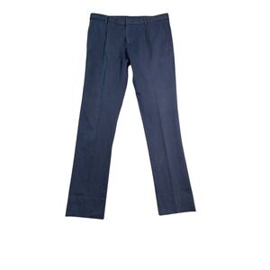 Gucci Men Navy Blue Cotton Tailored Dress Pants Made in‎ Italy Size 50